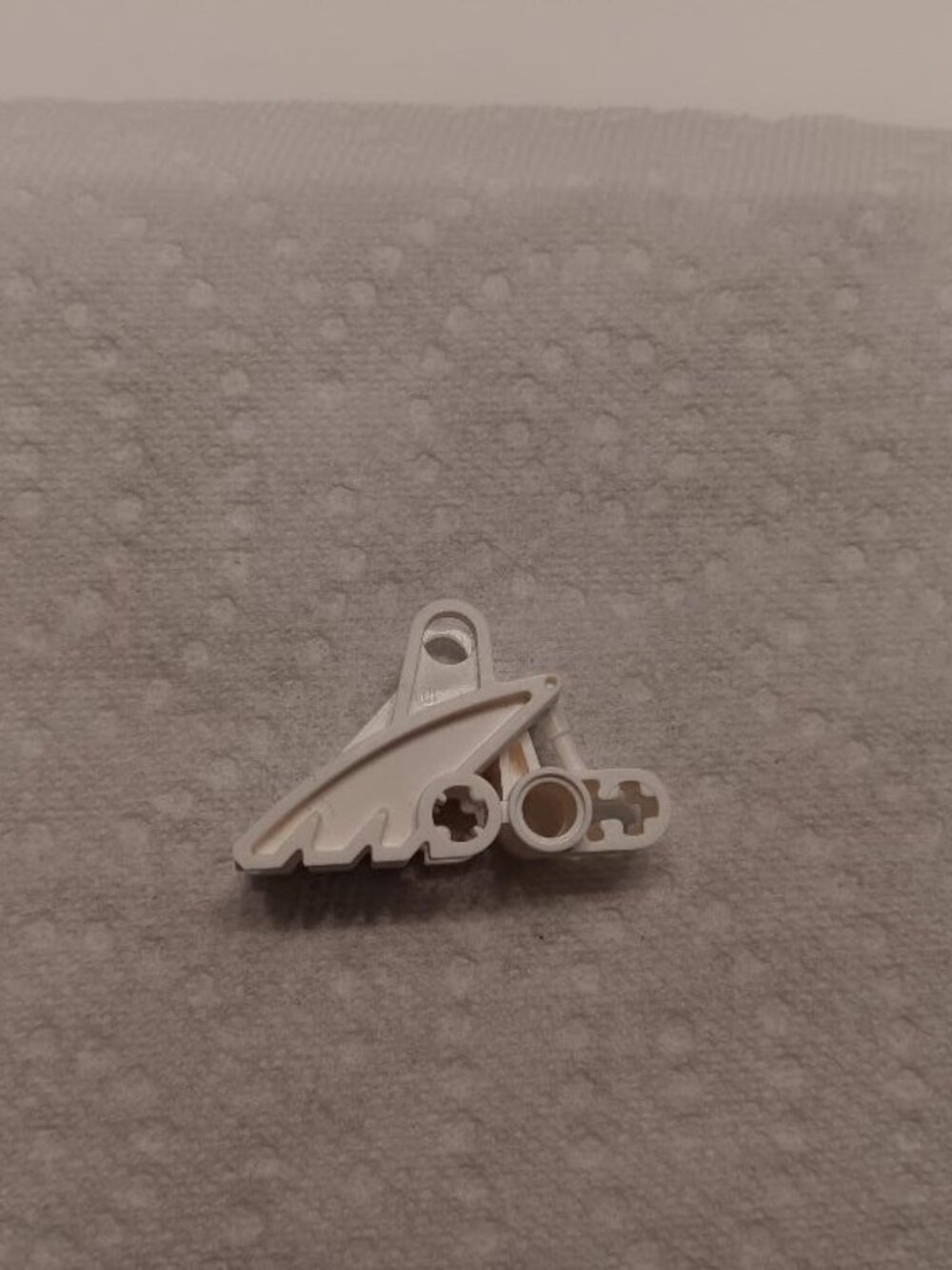 Lego Bionicle White Foot with Ball Joint # 41668 Replacement Part